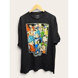Dragon Ball Super Goku Frieza Graphic T-Shirt Mens XXL Black Spencer's NWT